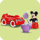 Mickys Clubhaus und Auto