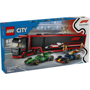 Der LEGO City F1® Transporter mit RB20