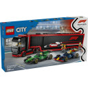 Der LEGO City F1® Transporter mit RB20